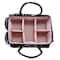 Everything Mary Black & Floral Deluxe Store & Tote Craft Organizer